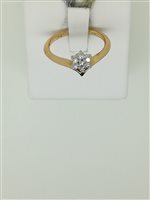 Anillo Godenzi Gioielleria Mujer in Oro Diamante 0.16 Ct AT81-86X-13 - AT81-86X-13